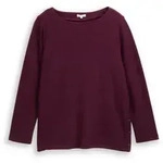 TOM TAILOR PLUS Rundhalspullover Sweatshirt cosy rib 46 EU