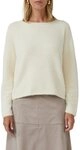 s.Oliver BLACK LABEL Strickpullover flauschig, mit U-Boot-Ausschnitt