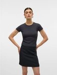 Vero Moda Kurzarmshirt VMCHLOE SS SHORT TOP JRS NOOS Baumwollmischung