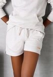 Bench. Loungewear Relaxshorts Sweathose mit kurzen Seitenschlitzen und seitliche