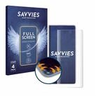 Savvies Displayschutzfolie Fullscreen Schutzfolie f&uuml;r Honor Magic V2, 4 St&uuml;ck,