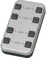 Eltako FMH8-wg Eltako Funk Handsender 8-Kanal Reichweite max. (im Freifel