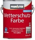 Primaster Holzschutzlasur Primaster Wetterschutzfarbe 2,5 L braun