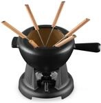 LE CREUSET Fondue K&auml;sefondue schwarz matt 2l