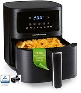 GOURMETmaxx Hei&szlig;luftfritteuse Digital 4,5l 1500W schwarz mit Farbdisplay...