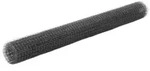 vidaXL Zaun vidaXL Drahtzaun Stahl mit PVC-Beschichtung 10x1,5 m Grau