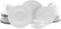 CreaTable Kombiservice Fleur Royal (30-tlg), 6 Personen, Porzellan, extrem...