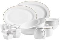 M&Auml;SER Geschirr-Set PROFESSIONAL DINING, Zubeh&ouml;r-Set, Porzellan (24-tlg), 6