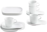KAHLA Kaffeeservice Elixyr 12 tlg. (12-tlg), 4 Personen, Porzellan, Made in Germany