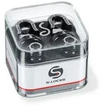 Schaller Plektrum, S-Locks Black Chrome