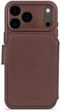 DECODED Smartphone-H&uuml;lle Leather Detachable Wallet iP 17 Pro Chocolate