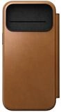 Nomad Smartphone-H&uuml;lle Modern Leather Folio iPhone 17 Pro Max English Tan