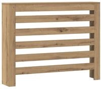 vidaXL Heizk&ouml;rper Heizk&ouml;rperverkleidung Artisan-Eiche 104x20x82 cm Holzwerkstoff