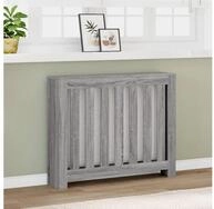 vidaXL Heizungsverkleidung 104 x 20 x 82 cm Heizk&ouml;rperverkleidung Grau Sonoma