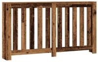 vidaXL Heizungsverkleidung, Heizk&ouml;rperverkleidung Altholz-Optik 149x20x82 cm