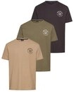 H.I.S T-Shirt (Packung, 3-tlg., 3er-Pack) schmal geschnitten, bedrucktes...