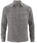 HempAge Langarmhemd L&auml;ssiges 100% Hanf Hemd - Casual Fit