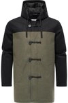 Ragwear Dufflecoat Dorvan YOUMODO Funktionaler Herren Fleece-Mantel