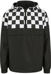 URBAN CLASSICS Allwetterjacke Urban Classics Herren Check Pull Over Jacket (1-St)