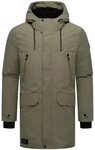 Stone Harbour Wintermantel Kitraan XX Langer Herren Winterparka mit zahlreichen