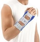 Bauerfeind Handbandage Bauerfeind ManuLoc&reg; Handgelenkorthese, Farbe: Titan