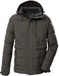 Steppjacke KILLTEC "KOW 87 MN QLTD JCKT", Herren, Gr. L, gr&uuml;n (olivgr&uuml;n),