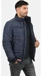 Blend Winterjacke BHBoris Warme Jacke mit abnehmbarer Kapuze blau XXXL (60)