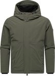 Ragwear Outdoorjacke Saqon YOUMODO Wasserfeste Herren Jacke mit Kapuze