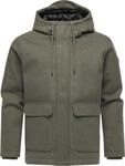 Outdoorjacke RAGWEAR "Outdoorjacke Mr Them Felt YOUMODO", Herren, Gr. S, gr&uuml;n