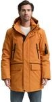 Funktionsmantel TOM TAILOR, Herren, Gr. XXL, braun (peanut butter braun), Web,