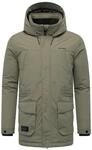 Winterjacke STONE HARBOUR "Winterjacke Wadiim XX", Herren, Gr. S, gr&uuml;n (dusty