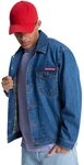 Jeansjacke QUIKSILVER "All Ride Denimt", Herren, Gr. S, blau (medium blau),