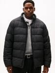 Steppjacke "STAND COLLAR JACKET", Herren, Gr. XXL, schwarz, Web, Obermaterial: 100%