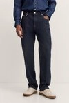 bugatti 5-Pocket-Jeans Loose Fit aus Luxury Raw Denim mit Stretch