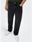ONLY & SONS Regular-fit-Jeans ONSEDGE STRAIGHT BROMO 0017 DOT DNM NOOS schwarz...