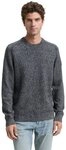 TOM TAILOR Strickpullover mit Logo Stickerei am Arm