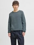 Jack & Jones Rundhalspullover JJEHILL KNIT CREW NECK NOOS Baumwolle, regular fit