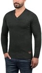 Blend Strickpullover BHLasse Feinstrickpullover mit aufgestickten Ellenbogenpatches