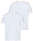 HUGO T-Shirt BLUE Naolo (Packung, 2-tlg) mit Markenlabel am Saum