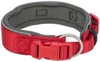 Trixie 11581 Softline Elegance Hundehalsband – Gepolstert, Wasserabweisend, Nylon, XS–S (25–35 Cm), Schwarz/beige