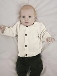 Name It Strickjacke NBNBUBBA LS KNIT CARD NOOS in dezent strukturierter...