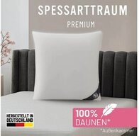 SPESSARTTRAUM 3-Kammer-Kopfkissen Premium, F&uuml;llung: 100% G&auml;nsedaunen, Klasse...