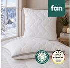 fan Microfaserkissen Climacontrol&reg; II m. Baumwollbezug, Bezug: 100% Baumwolle,
