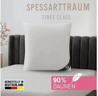 SPESSARTTRAUM Daunenkissen FIRST CLASS, Kopfkissen 1-tlg. oder 2-tlg. 40x80 oder