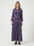 Y.A.S Hemdblusenkleid YASSAVANNA LONG SHIRT DRESS Viskose, loose fit