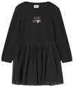 s.Oliver Junior Minikleid mit Mesh-Rock, Fit and Flare