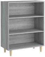 vidaXL Sideboard, Kommode Grau Sonoma 69,5x32,5x90 cm Holzwerkstoff