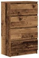 vidaXL Sideboard Sideboard Altholz-Optik 60x35x98,5 cm Holzwerkstoff (1 St)