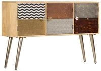 vidaXL Sideboard Sideboard 120 x 30 x 75 cm Massivholz (1 St)