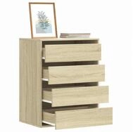 vidaXL Kommode, Kommode Sonoma-Eiche 60x41x76 cm Holzwerkstoff